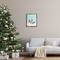 Stupell Industries Winter Snowmen Christmas Tree Framed Floater Canvas Wall Art
